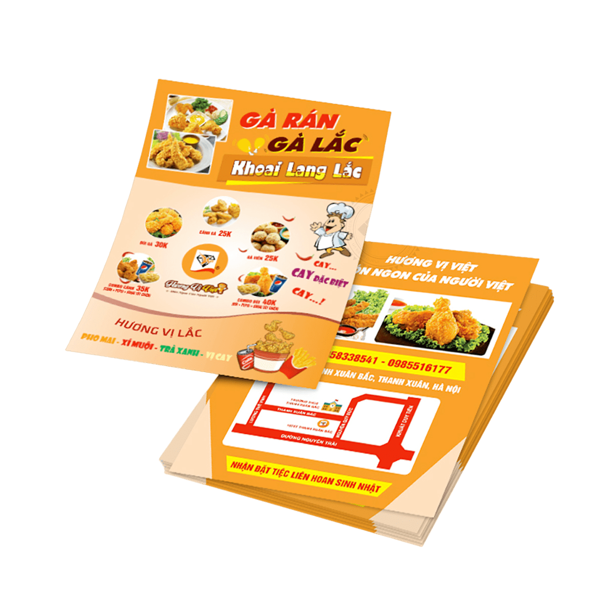 Mẫu tờ rơi quảng cáo